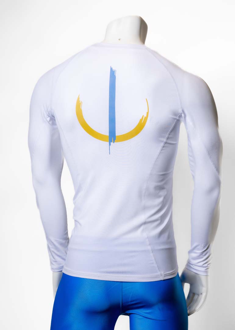Core Class Rash Guard (White)